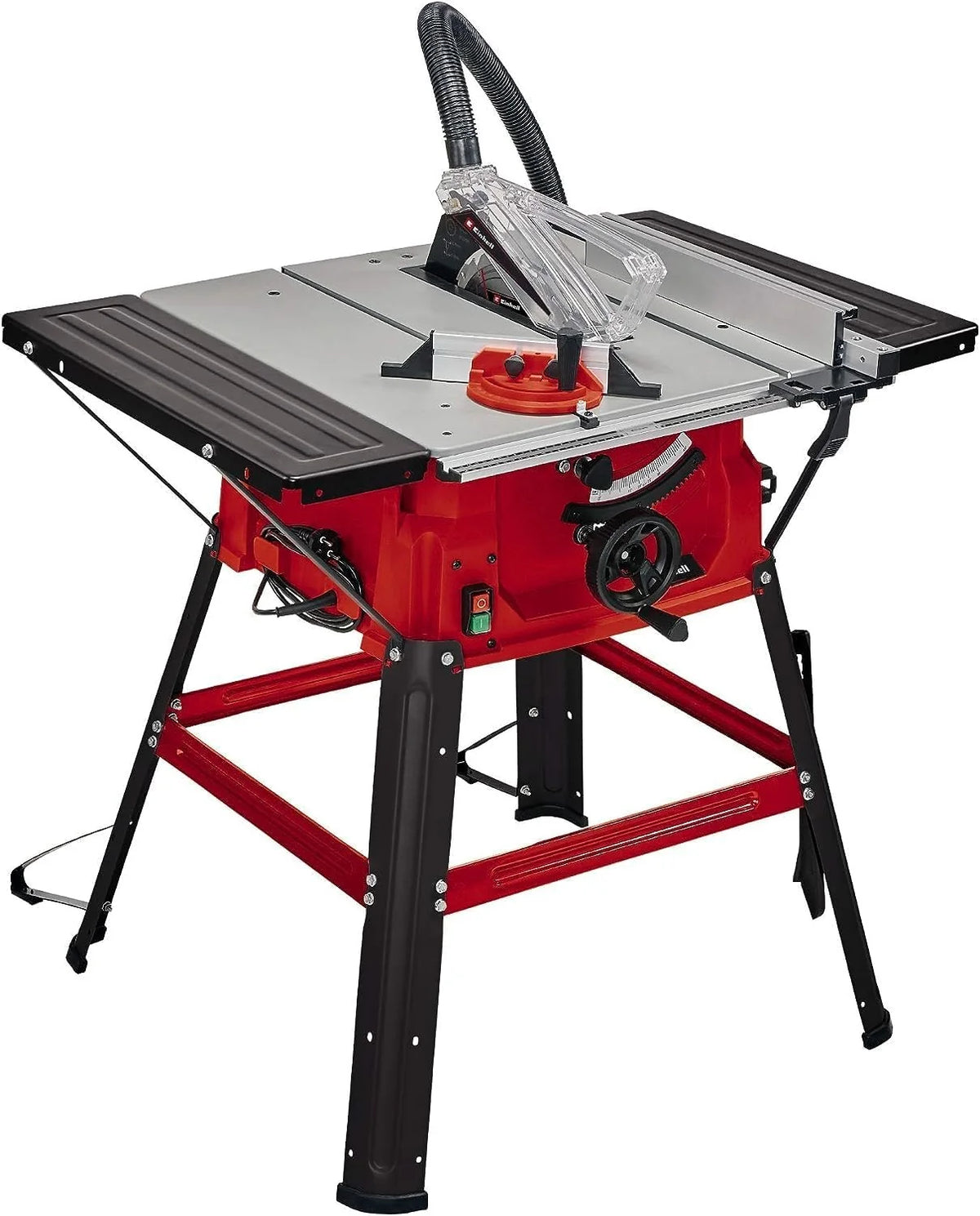 Einhell Pilarka stołowa TC-TS 2025/2 U (maks. 2000 W, regulacja wysokości/nachylenia brzeszczotu precyzyjnego, prowadnica wzdłużna, prowadnica kątowa +/- 60°, powierzchnia styku l./p.)
