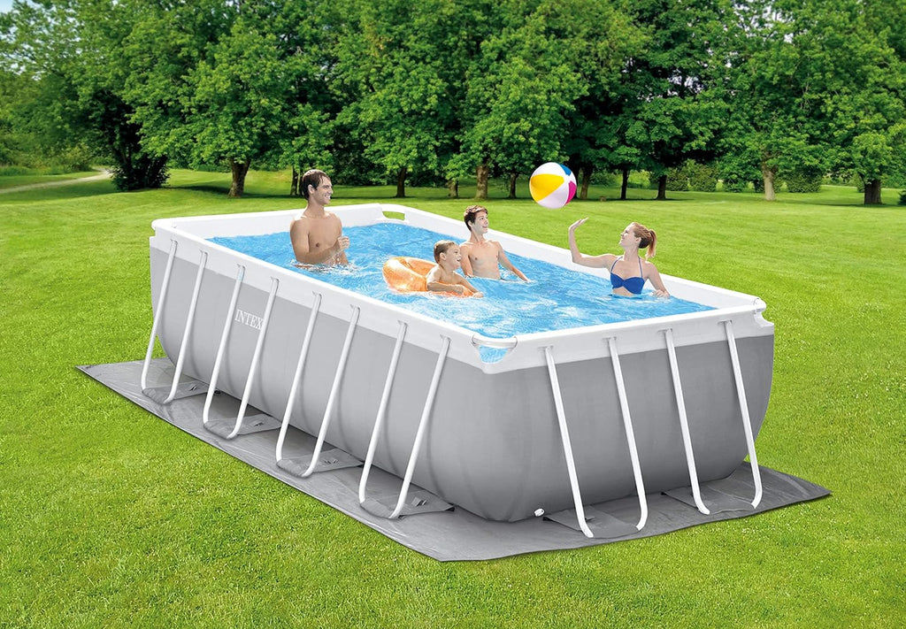 Set de piscina rectangular Intex Prism Frame de 4m x 2m x 1,22m