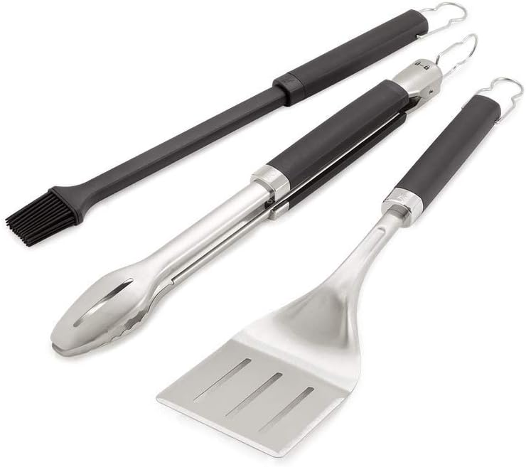 Weber Better Accesorios para barbacoa, Metal 6764 y 6670 Par de guantes de protección para barbacoa L/XL