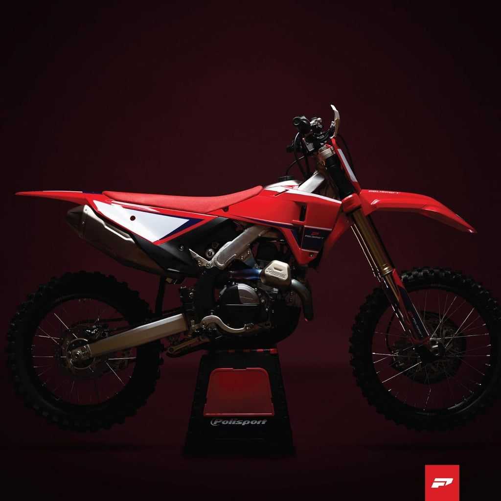 POLISPORT 91617 - Kit de restyling para Honda CRF 250R 22'-24' y CRF 450R 21'-24' – Calidad y durabilidad garantizadas, color rojo