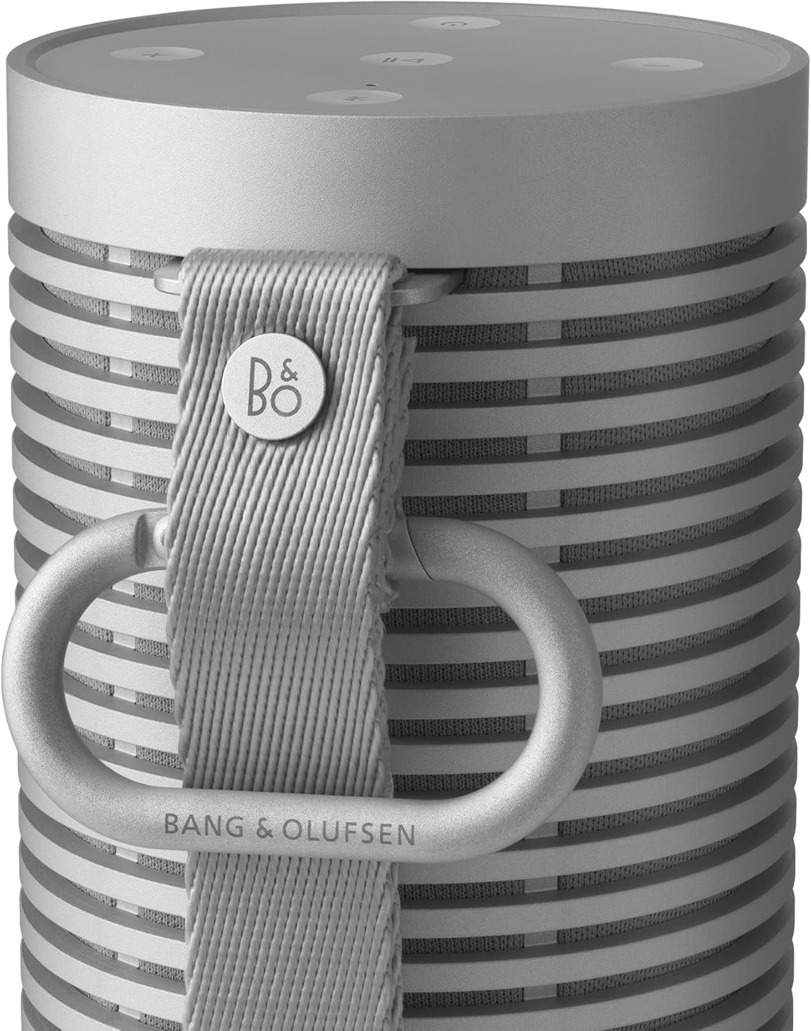 Bang & Olufsen Beosound Explore – Altavoz Bluetooth inalámbrico portátil para exteriores, hogar y viajes, 27 horas de autonomía, resistente al agua, sonido 360° + cable de carga USB-C – Negro antracita
