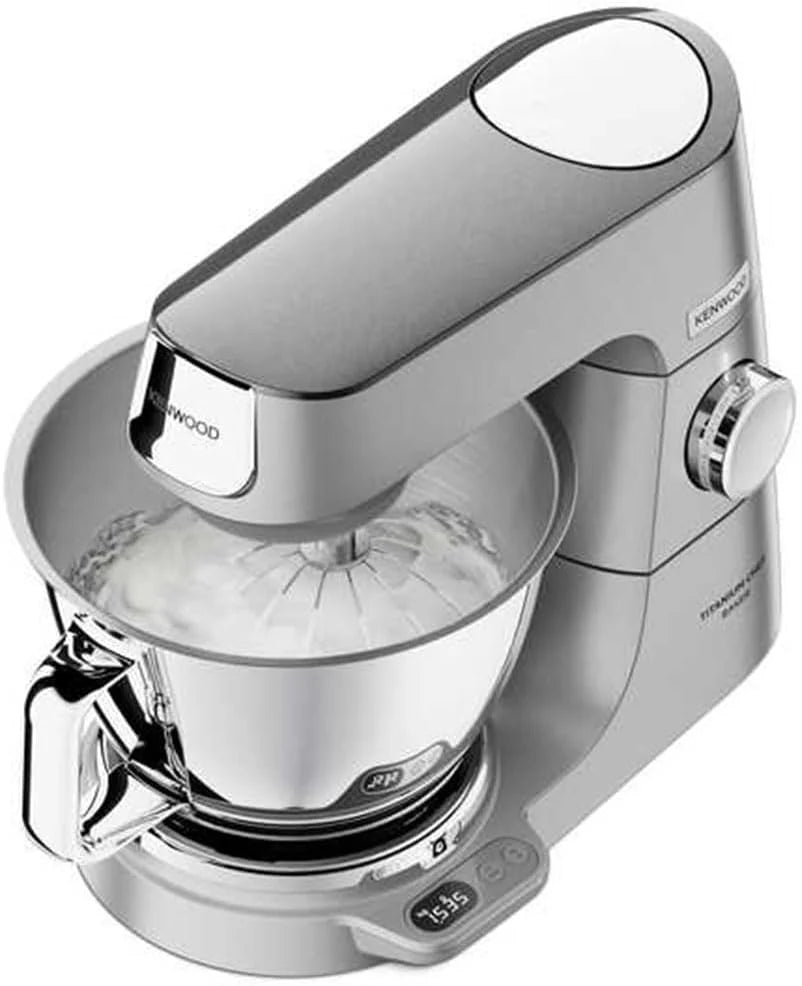 Kenwood Titanium Chef Baker Mikser, Srebrny, 5/3,5 l