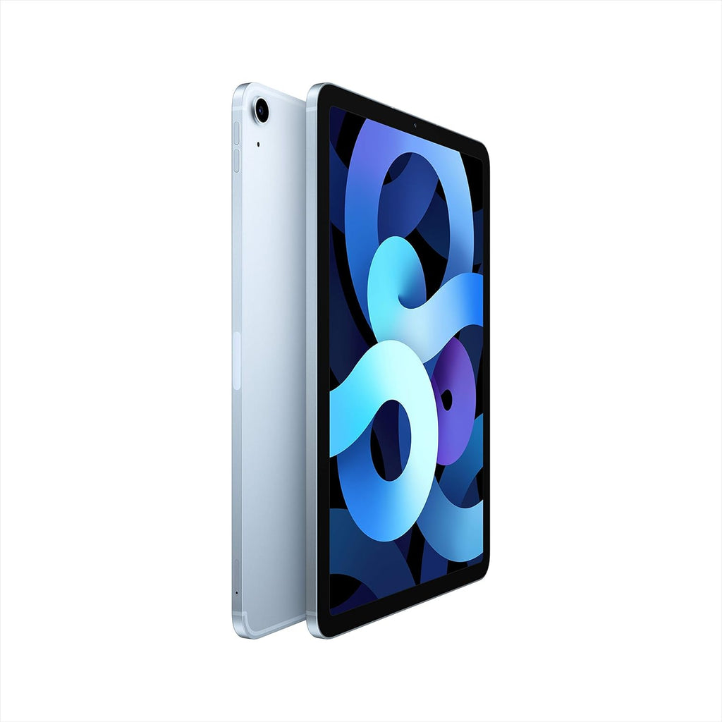 Apple iPad Air 2020 (10,9 pulgadas, Wi-Fi + Cellular, 64 GB) Azul cielo (Reacondicionado)