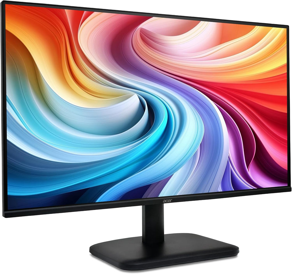 acer EK271Gbif, Monitor PC 27" Full HD IPS, 120Hz (1920x1080, AdaptiveSync, 1ms VRB, 250 nits, Comfyview, BlueLightShield, Flicker-Less, 1xVGA/1xHDMI 1.4) Monitor PC, Color Negro