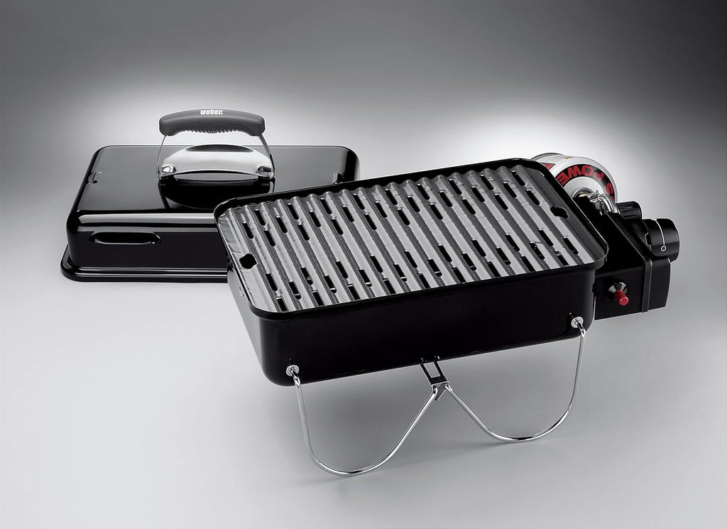 Barbacoa de gas Weber Go-Anywhere, portátil, 42 x 26 cm, negra 1141056