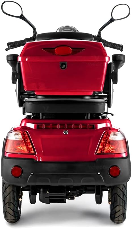 VELECO Scooter eléctrico para personas mayores de 4 ruedas 1000W FASTER
