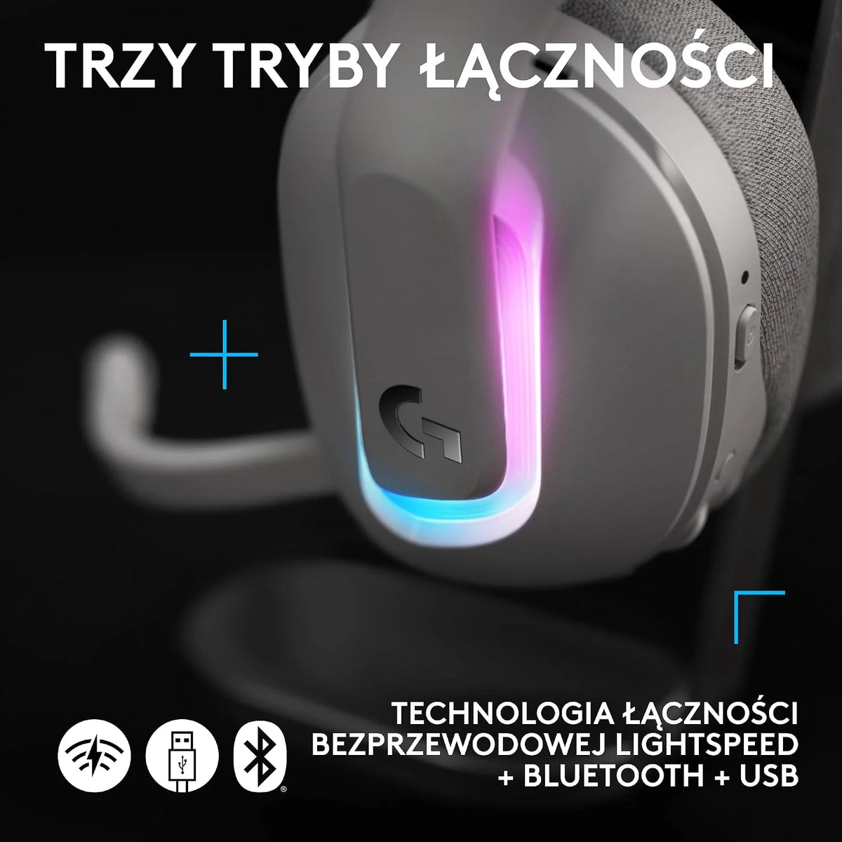 Logitech G G522 LIGHTSPEED, bezprzewodowy zestaw słuchawkowy do gier
