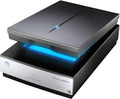 Epson Perfection V850, escáner fotográfico profesional, escáner para digitalizar fotos, documentos, diapositivas y negativos, escáner de cama plana de alta resolución, negro/plata