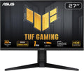 Monitor de juegos ASUS TUF Gaming VG27AQML1A - 27 pulgadas, QHD (2560x1440), overclocking hasta 260 Hz (240 Hz nativos), ELMB Sync, FreeSync Premium™, 1 ms (GTG), overdrive variable, 100% sRGB, DisplayHDR™ 400