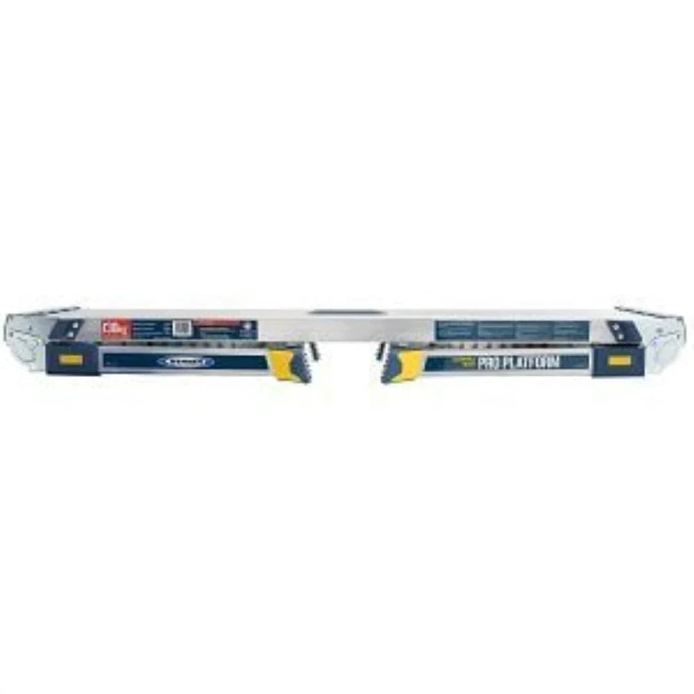 Plataforma de trabajo ajustable Work & Access 79023 de aluminio, altura ajustable, plataforma antideslizante