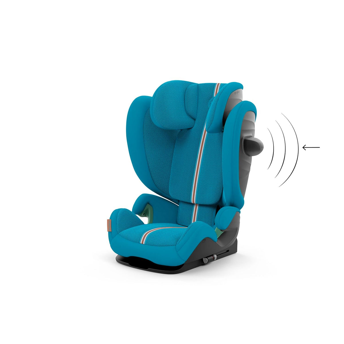 CYBEX Gold Silla de coche infantil Solution G i-Fix, para coches con y sin ISOFIX, desde aprox. 3 hasta 12 años (100 - 150 cm), desde aprox. 15 hasta 50 kg, Lava Grey