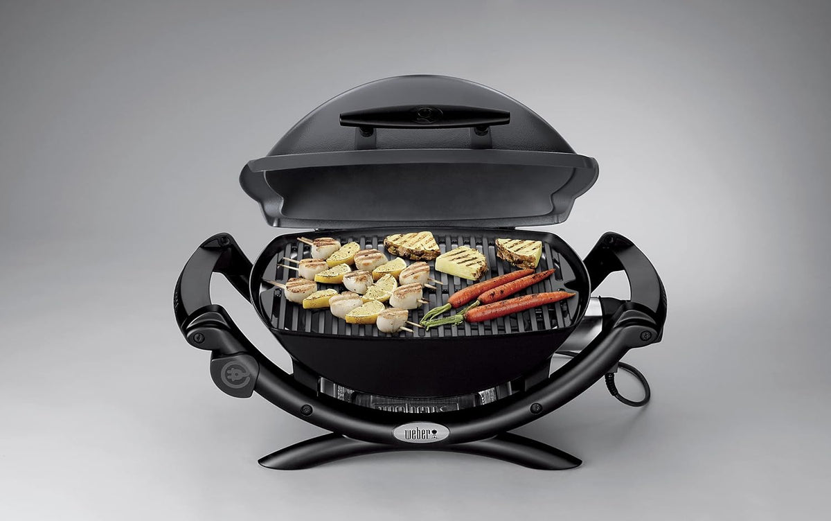 Barbacoa eléctrica Weber Q1400 gris oscuro 2200 vatios