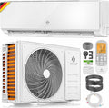 KESSER® Set de aire acondicionado Split - con función WiFi/App - Refrigeración A++/ Calefacción A+ - 9000 BTU/h (2600 vatios) Refrigerante R32 - Mando a distancia, función de temporizador - Incluye material de montaje completo