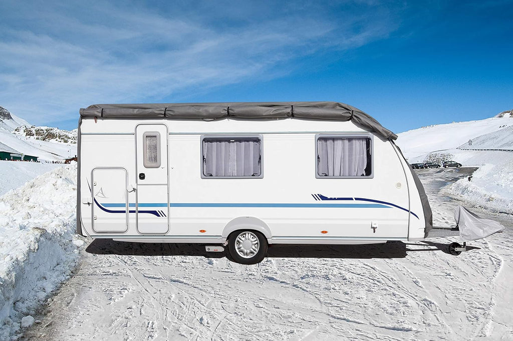 Aequator - Funda protectora para caravanas, 600-650 cm