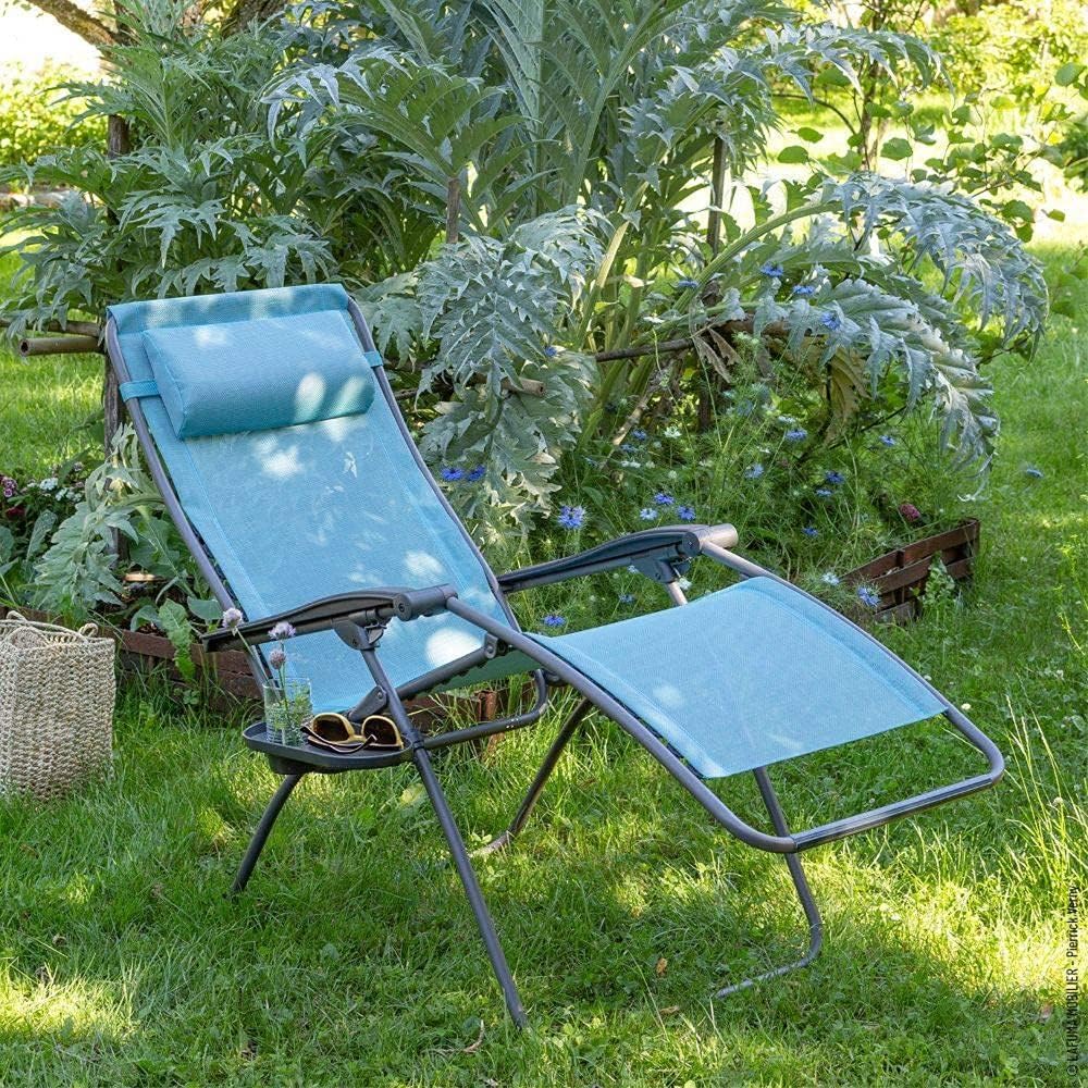 Tumbona relax Lafuma, plegable y ajustable, RSXA Clip, Batyline, color: Seigle, LFM2035-8548