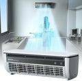 Aire acondicionado portátil con carga inalámbrica: montaje en pared para cocina, dormitorio y oficina