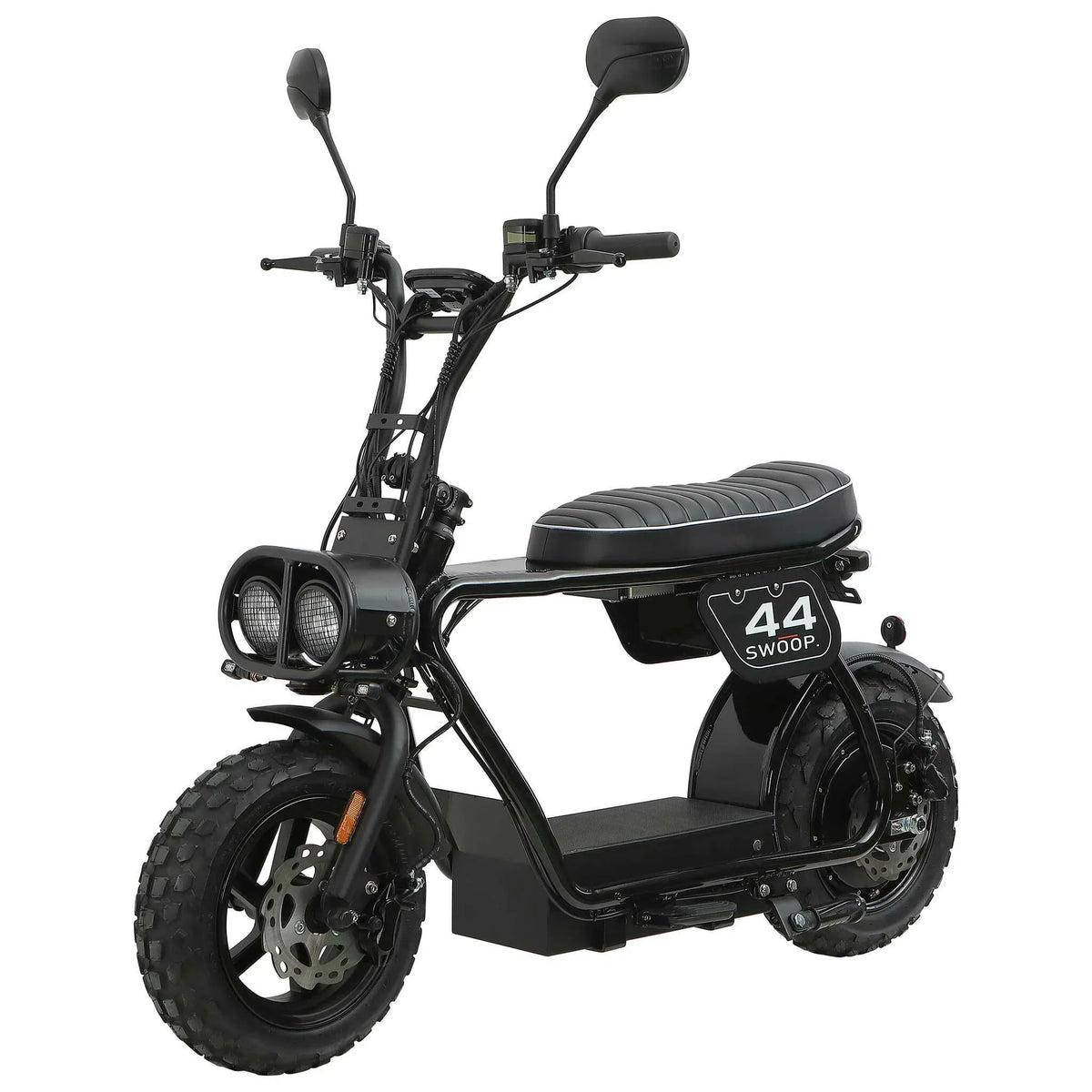 Ciclomotor eléctrico Swoop Turbo 2000W negro