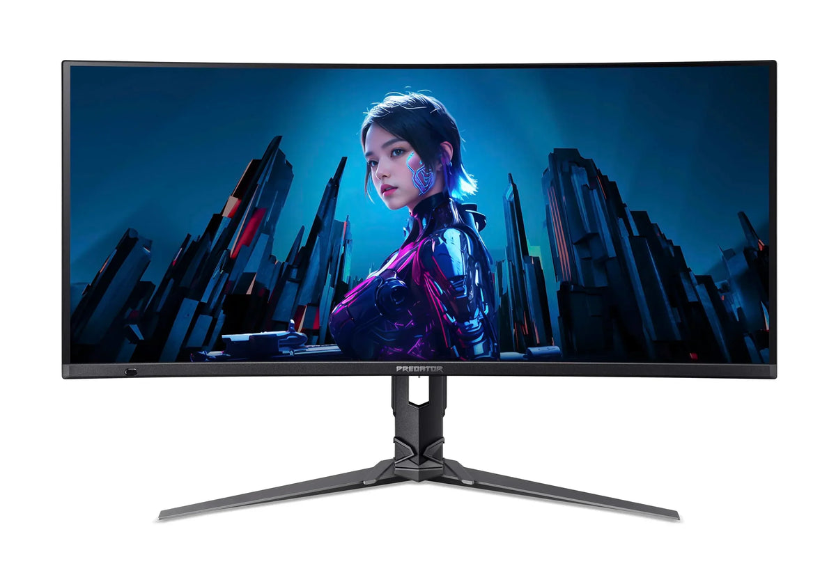 Monitor gaming X34X5 de 34 pulgadas QD-OLED curvo UWQHD 3440 x 1440 240 Hz 0,01 ms USB-C 90W con concentrador USB