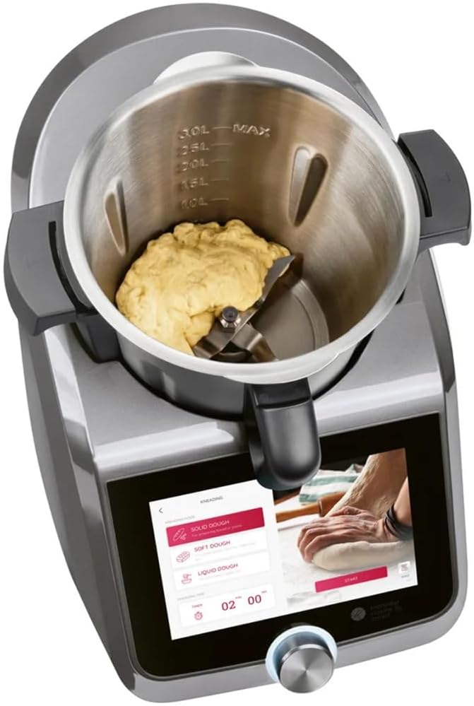 SILVER CREST® Robot de cocina Monsieur Cuisine Smart SKMS 1200 B1 Color: Titanio