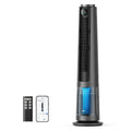 Ventilador nebulizador 765S, ventilador de torre 3 en 1, depósito de 6 L, flujo de aire de 10,4 m/s, control por aplicación Wi-Fi, 12 velocidades, 4 modos