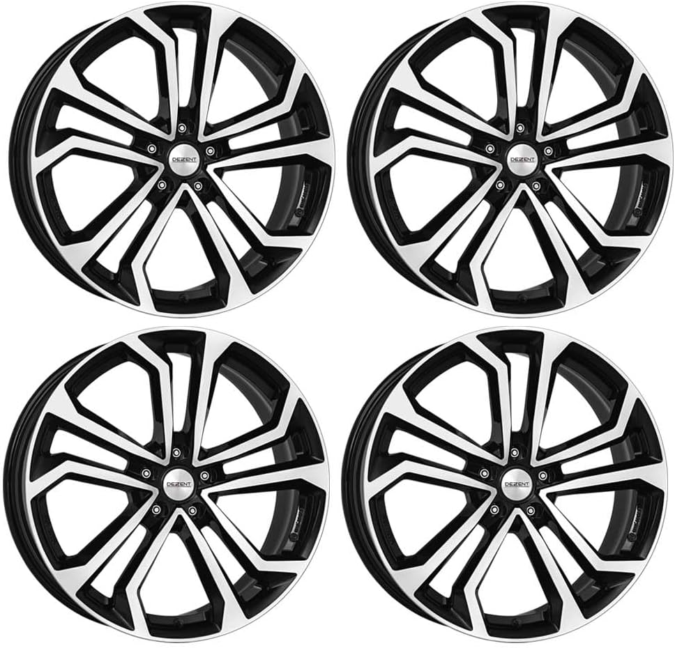 4 llantas de aluminio Dezent TA dark 7.5Jx17 ET38 5x114,3