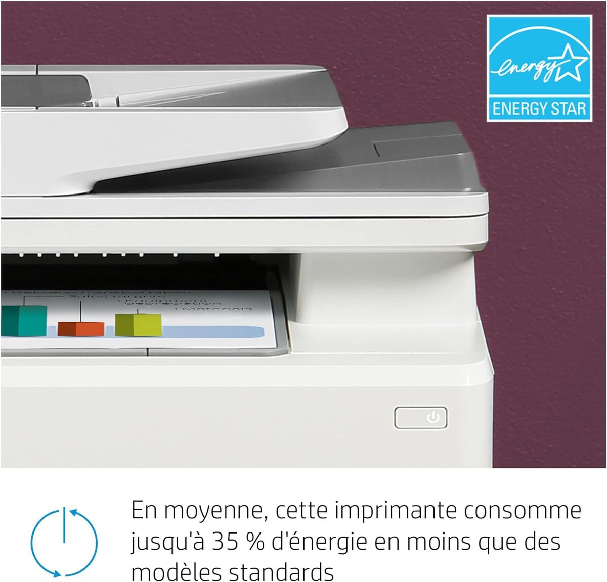 Impresora multifunción láser a color HP Color LaserJet Pro MFP 3302fdwg, fax, impresión automática a doble cara, pantalla táctil, Wi-Fi, Ethernet, USB, HP Wolf Pro Security