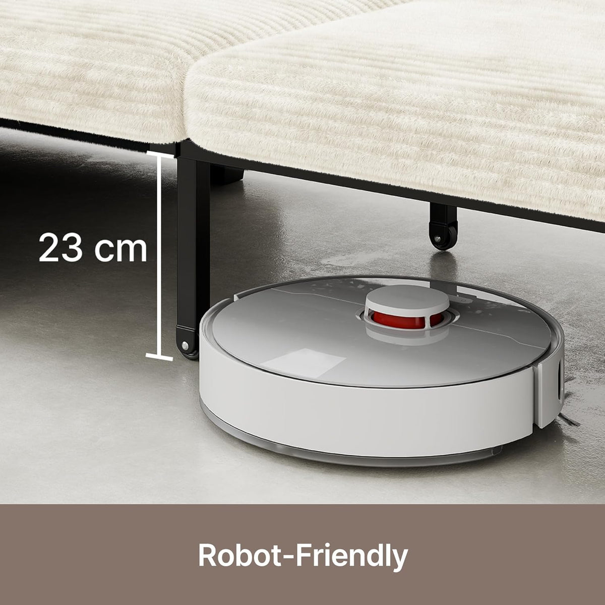 Sillón cama 3 en 1 Xbro con función de descanso, sofá cama individual extraíble, sofá cama con función de descanso, sillón cama de pana con cojín, sofá plegable para salón, dormitorio, beige
