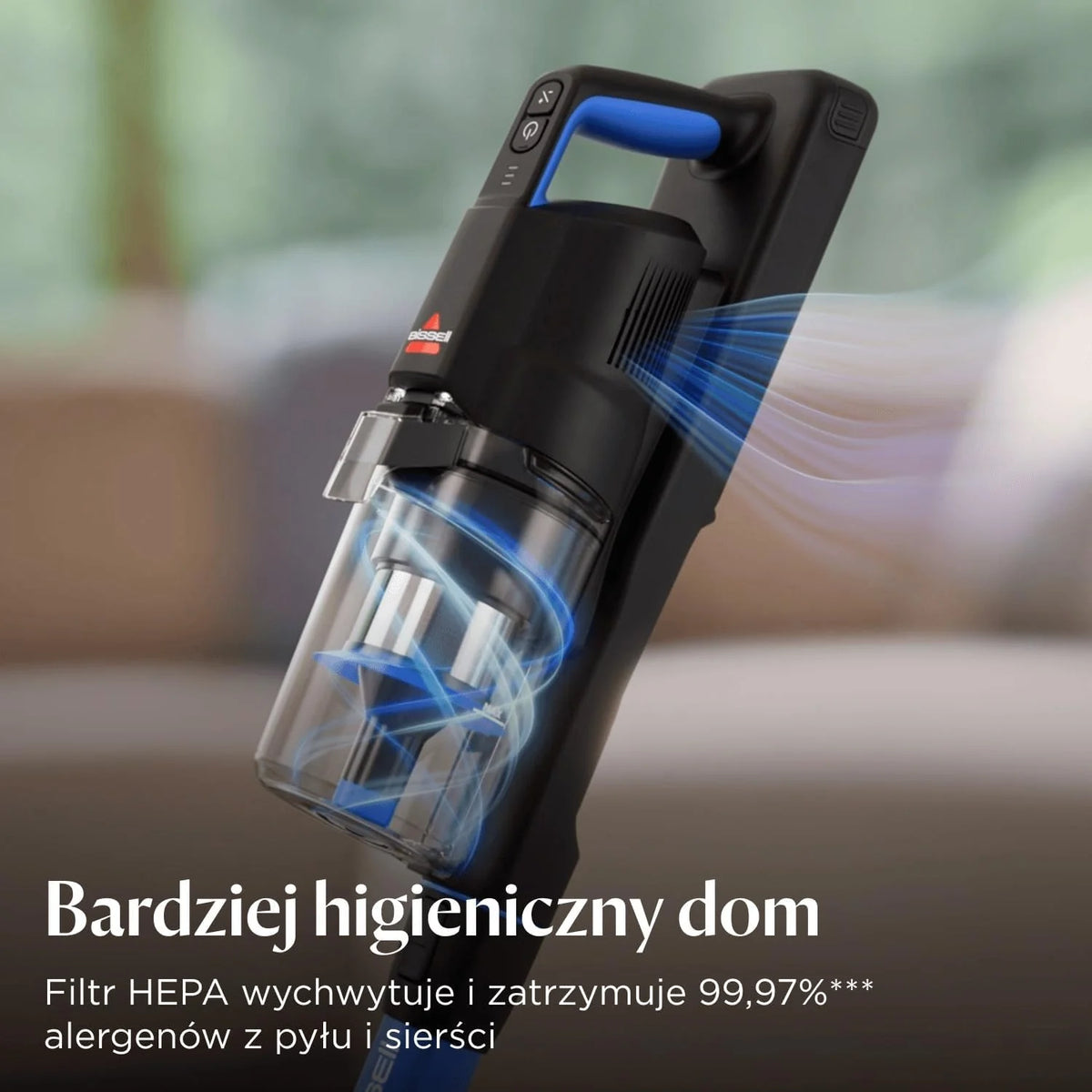 BISSELL PowerClean FurFinder Odkurzacz Bezprzewodowy 200W 4089N