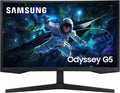 Monitor Samsung Odyssey G55C 27'', 165Hz, 1ms, Panel VA curvo 1000R, QHD: 2560x1440, 2500:1, HDR10, AMD FreeSync, Auto Source Switch+, soporte ajustable, DisplayPort, HDMI