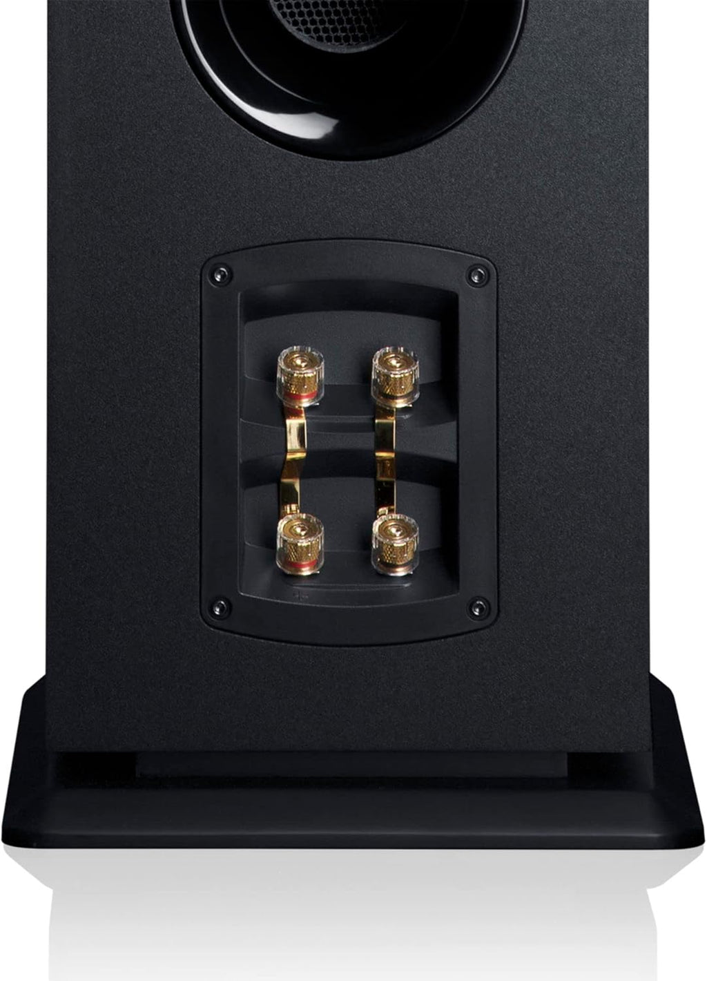 Altavoces estéreo Teufel Ultima 40: par de altavoces de columna HiFi de gama alta, tweeter con corrector de fase, sistema de 3 vías, bass-reflex de doble tubo, música, sonido de cine, juegos - negro