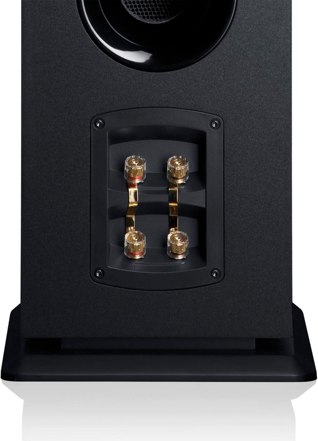 Altavoces estéreo Teufel Ultima 40: par de altavoces de columna HiFi de gama alta, tweeter con corrector de fase, sistema de 3 vías, bass-reflex de doble tubo, música, sonido de cine, juegos - negro