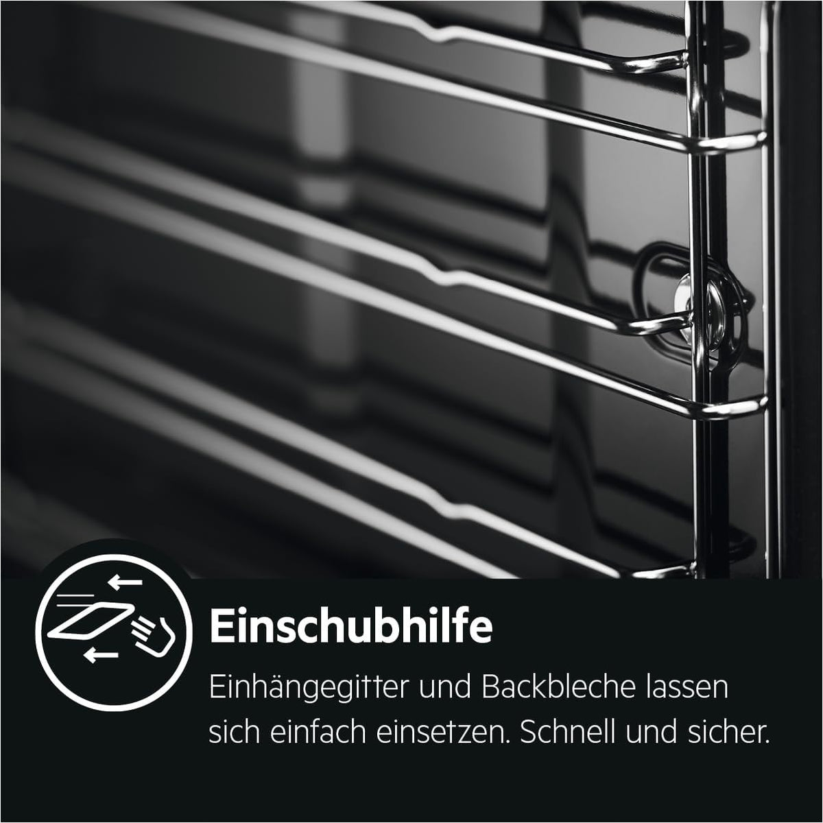 Horno empotrable AEG – Serie 5 Aire caliente circular: resultados de cocción uniformes en 3 niveles – Autolimpieza por pirólisis – 25 programas automáticos – Pantalla táctil LED – Calentamiento rápido – Negro – BPE53516AB