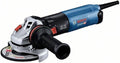 Bosch Professional: szlifierka kątowa GWS 17-125 S (1 700 W, prędkość obrotowa bez obciążenia 2.800 – 11.500 min-1, średnica tarcz 125 mm, kołnierz mocujący, rękojeść dodatkowa)