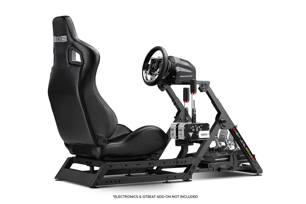 Wheel Stand 2.0 Soporte para volante de gaming y pedales, plegable, con asiento de gaming acoplable