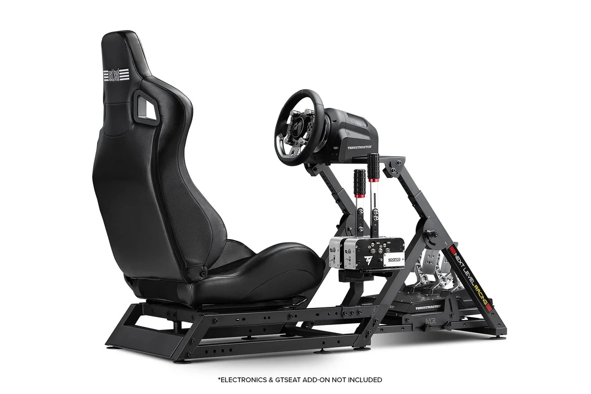 Wheel Stand 2.0 Soporte para volante de gaming y pedales, plegable, con asiento de gaming acoplable