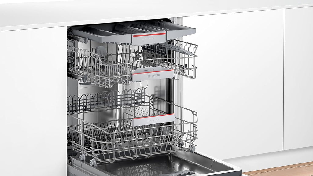 Bosch Serie 4, Lavavajillas totalmente integrable, 60 cm, SMV4ECX21E