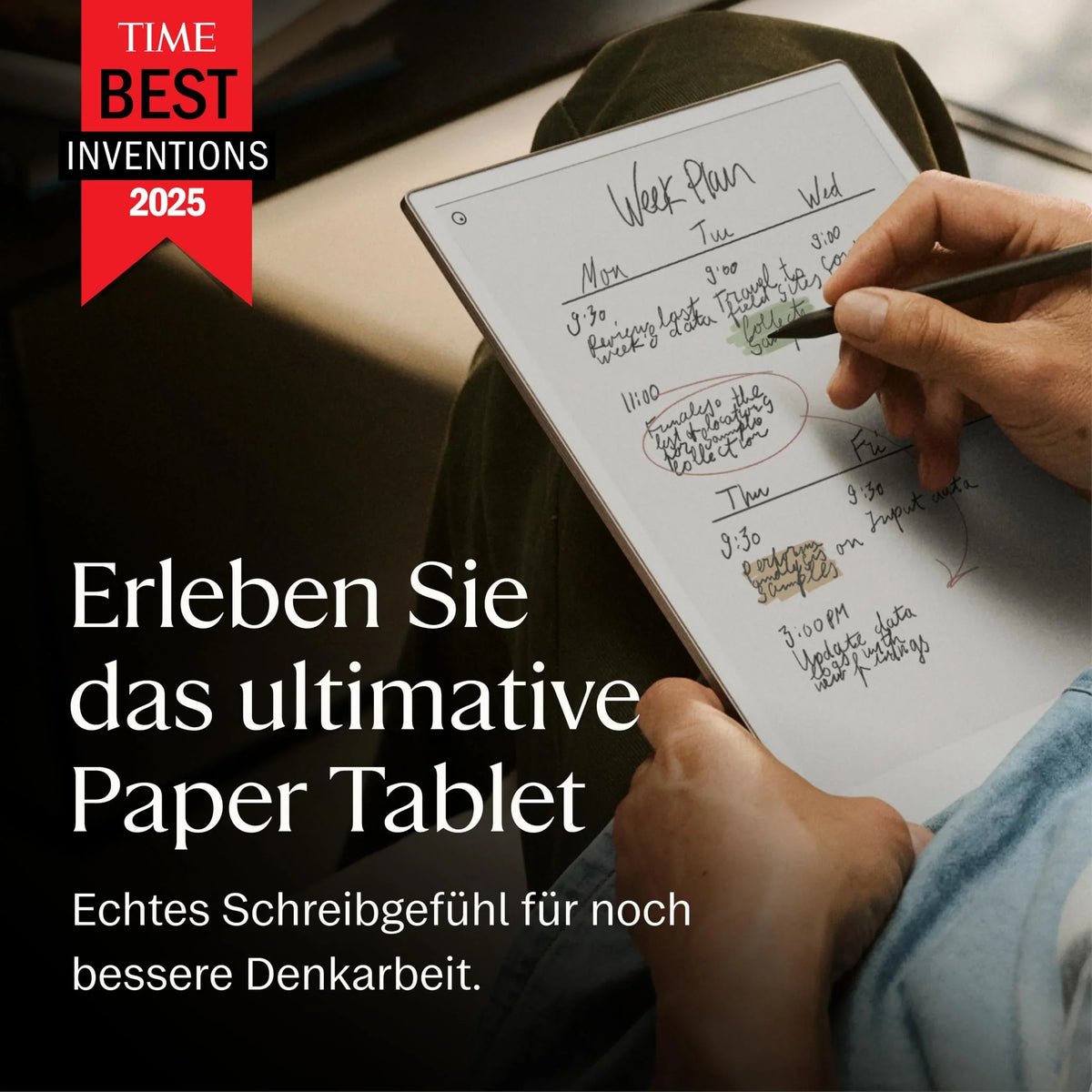 Tableta de papel E-Ink de 11,8 pulgadas con pantalla a color, 64 GB y luz de lectura, incluye Marker Plus y Book Folio