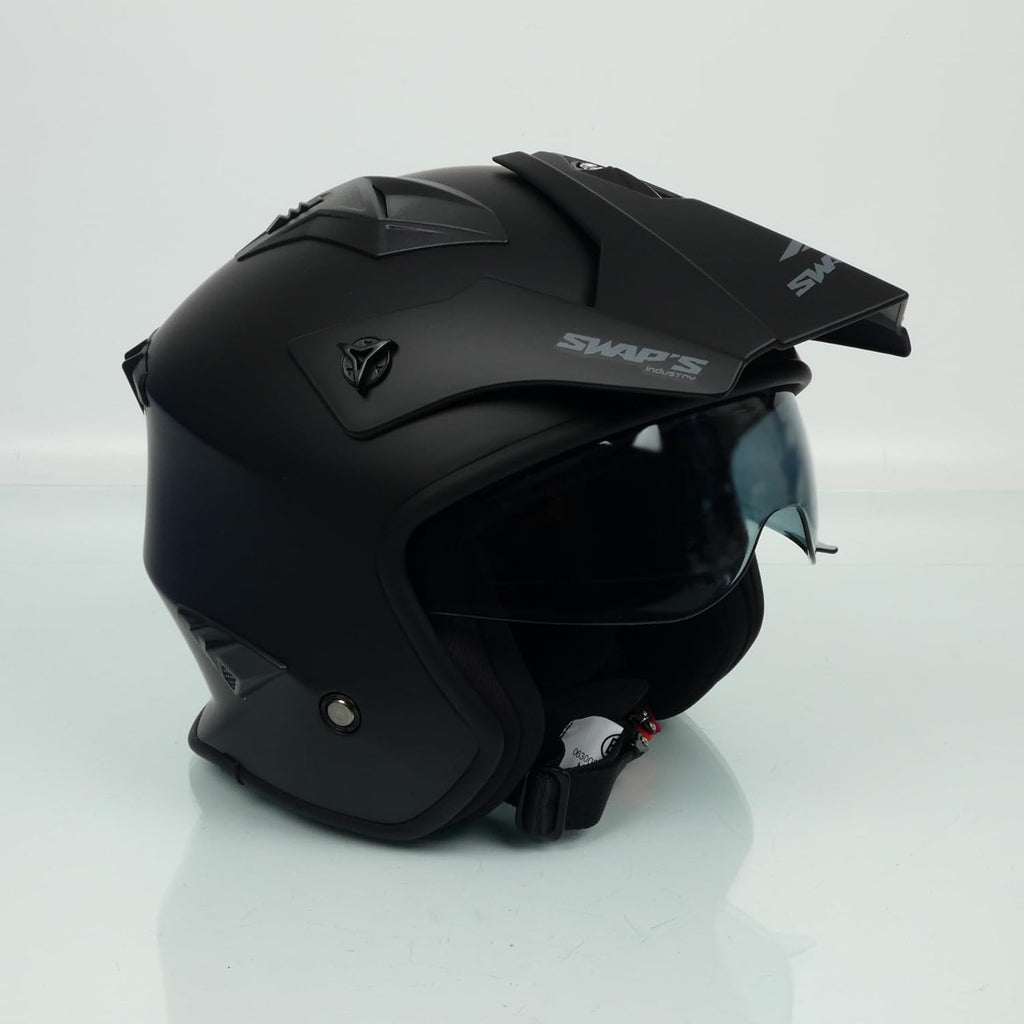Casco Jet S769 TROOPER Negro Mate M