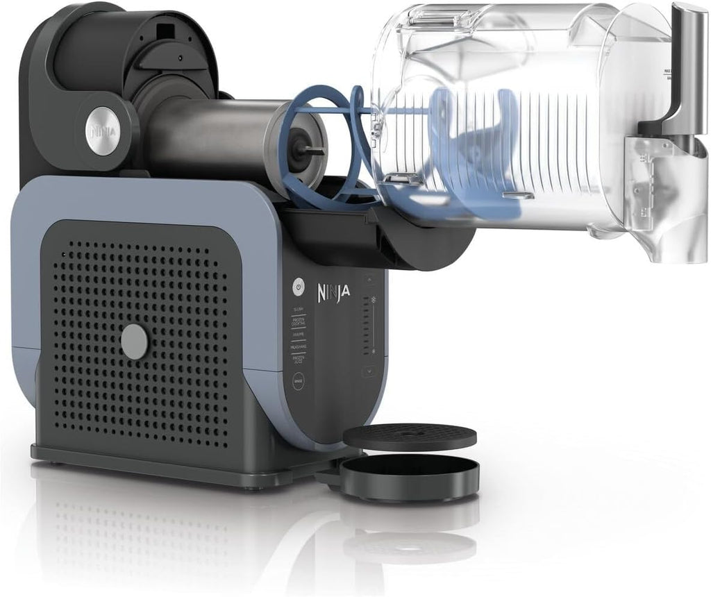 Ninja SLUSHi Máquina para bebidas congeladas, para granizados, cócteles congelados, frappés, batidos y zumos congelados, sin necesidad de hielo ni preparación, tecnología WhisperChill, 1,9 l