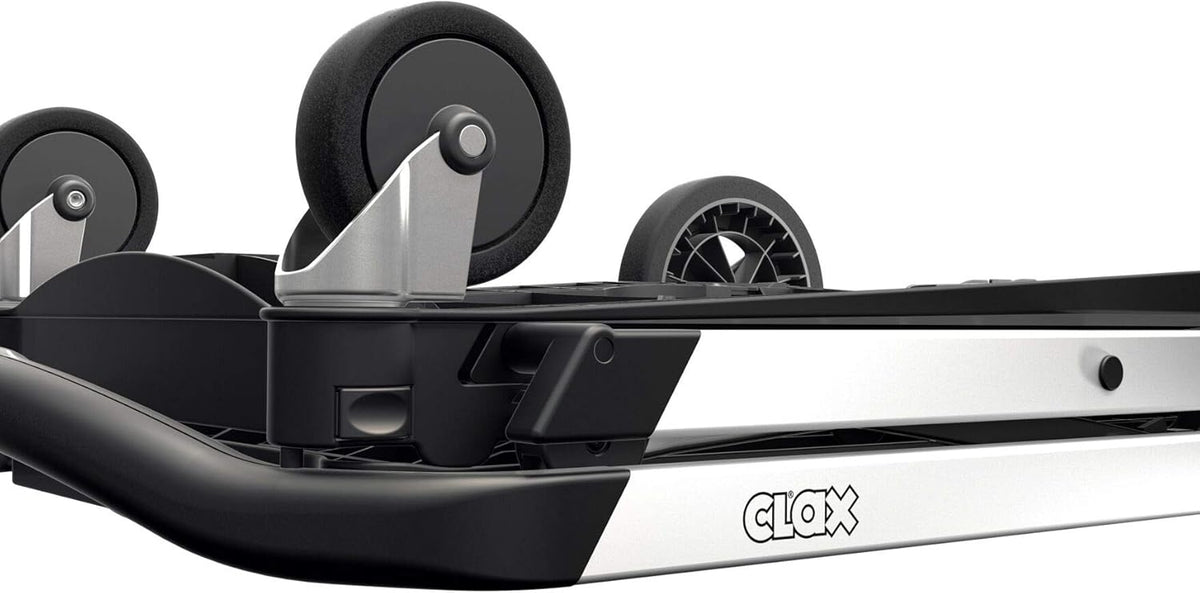 Carros plegables, funcionales y versátiles | Carro plegable móvil | Carrito de la compra con caja de almacenamiento (negro)