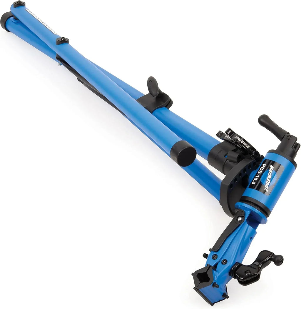 Soporte de reparación de bicicletas PCS-10.3, abrazadera ajustable en altura, soporte de montaje plegable para bicicletas