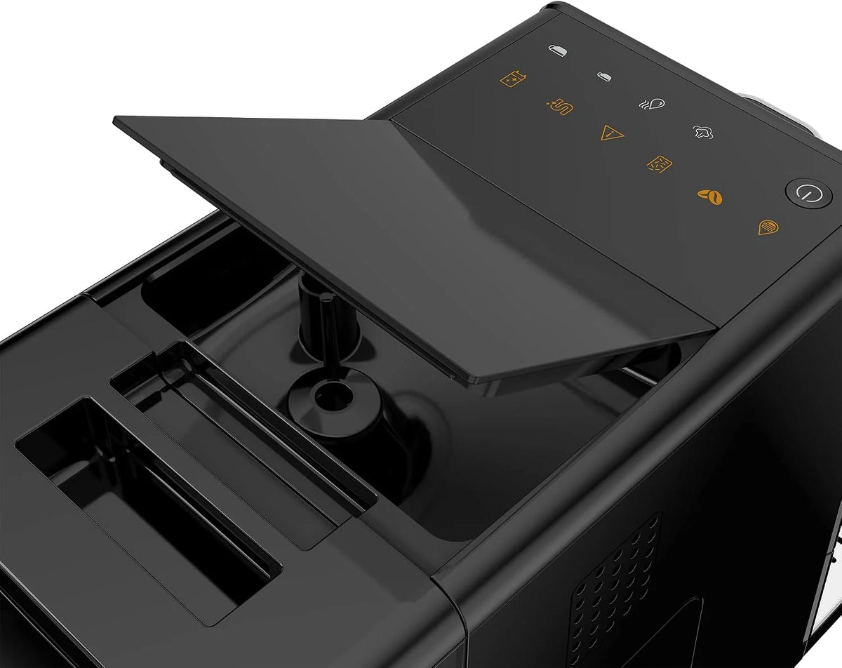 BEKO CEG 3192 B - CEG3192B - Automatyczna Ekspres do kawy ze zintegrowanym Cappuccinatorem, Zbiornik 1.5 litra, Ciśnienie 19 bar - Czarny, 18,6 x 41 x h32 cm