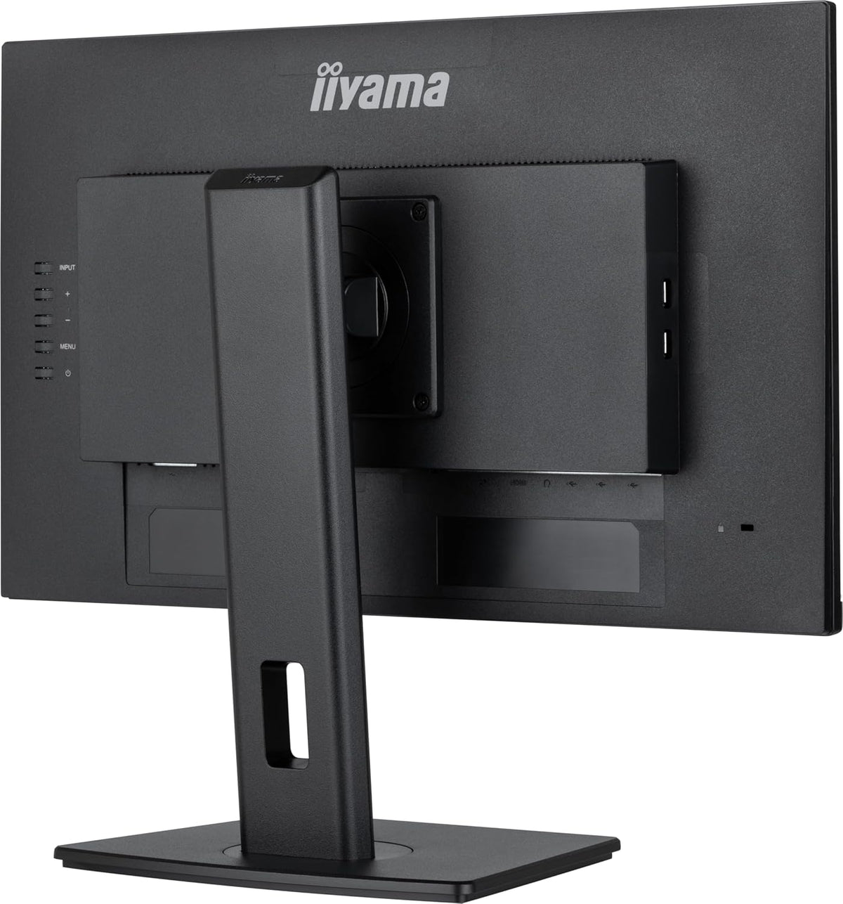 Monitor iiyama ProLite XUB2492HSU-B6, 23,8" Slim, IPS, 1920x1080 @100Hz, 0,4ms, 250 cd/m², 1300:1, altavoces, 1xHDMI, 1xDisplayPort, concentrador USB, ajustable en altura y pivotante, TCO