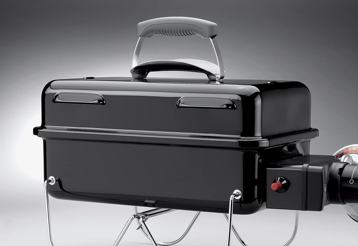 Barbacoa de gas Weber Go-Anywhere, portátil, 42 x 26 cm, negra 1141056