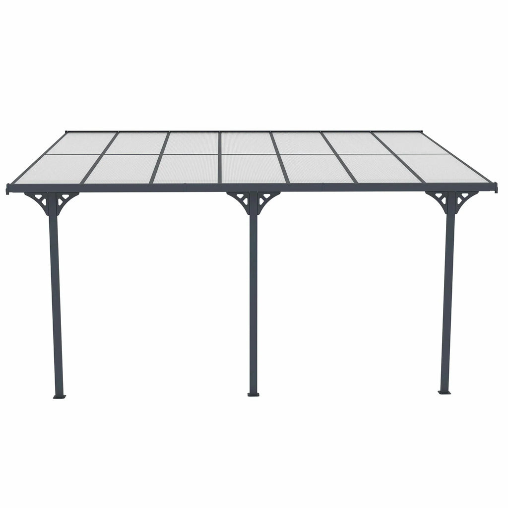 Cubierta para terraza Fornorth 435x300x225-270cm