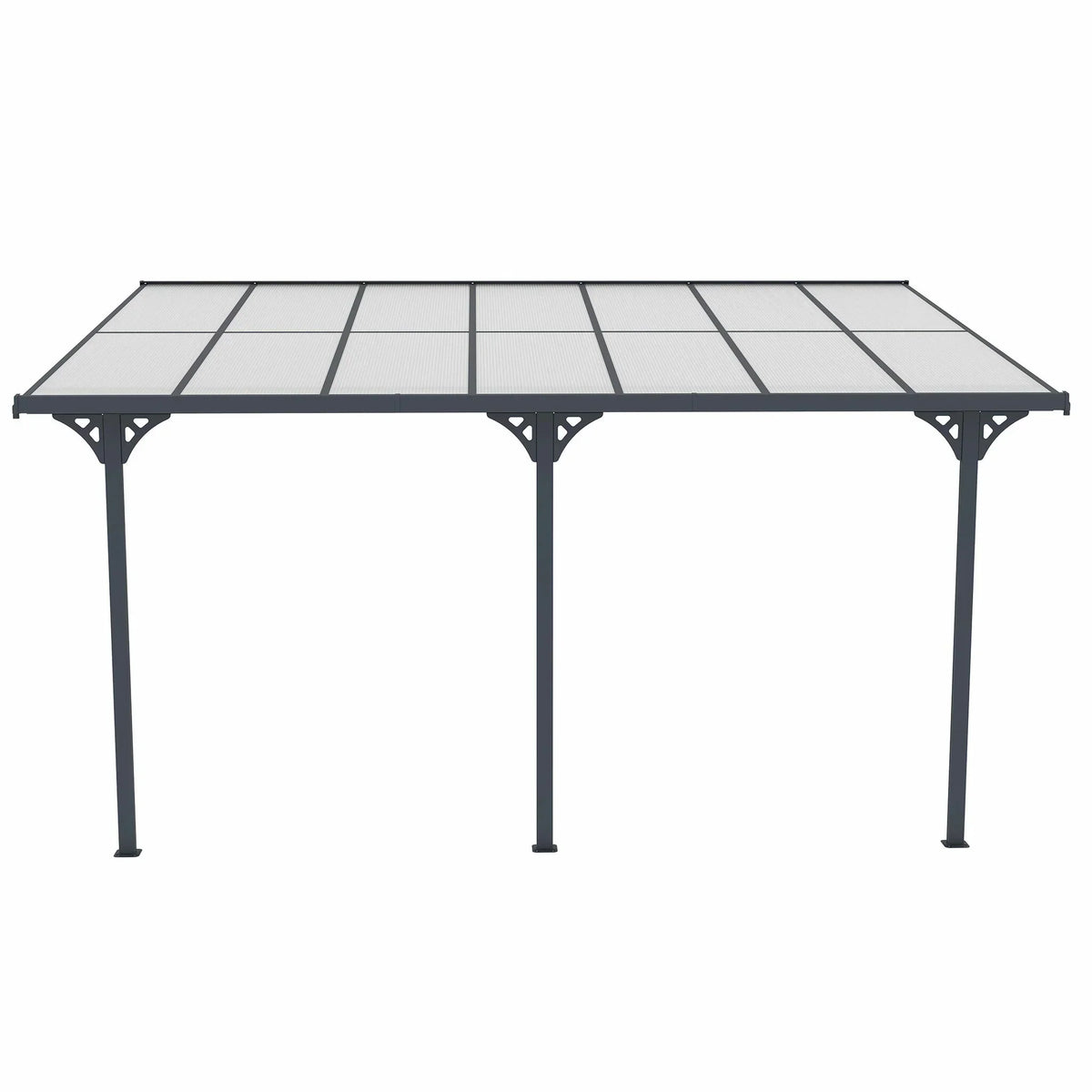 Cubierta para terraza Fornorth 435x300x225-270cm