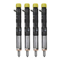 Juego de 4 inyectores de combustible diésel EJBR01801A / EJBR01801Z compatibles con Renault Clio Kangoo Megane Scenic 1.5 DCi