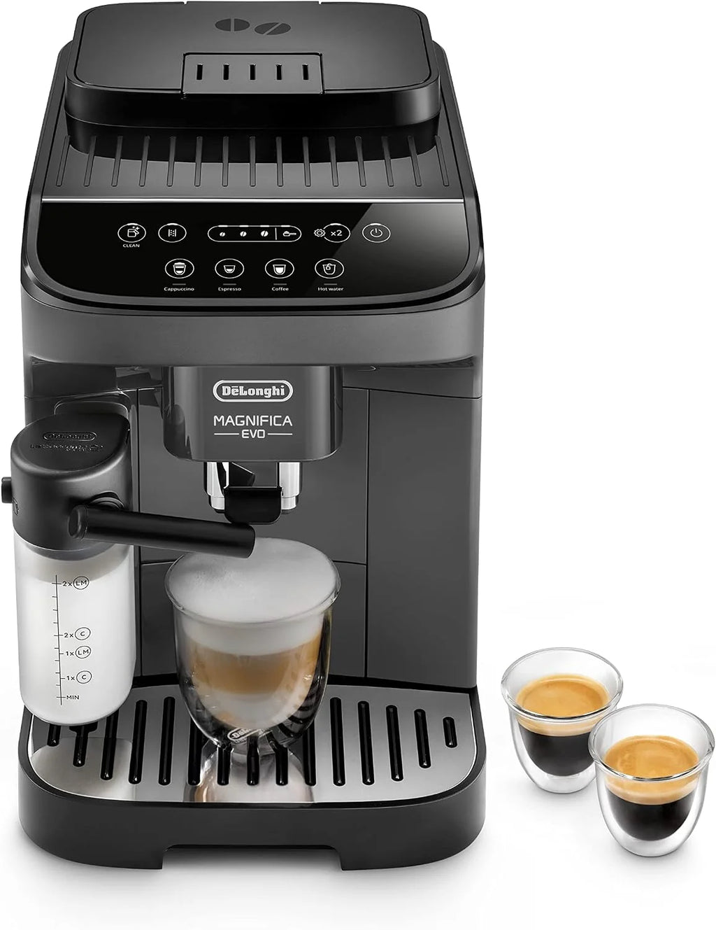 De'Longhi Magnifica Evo Ekspres do Kawy z Młynkiem, Czarny, 1450W 240V