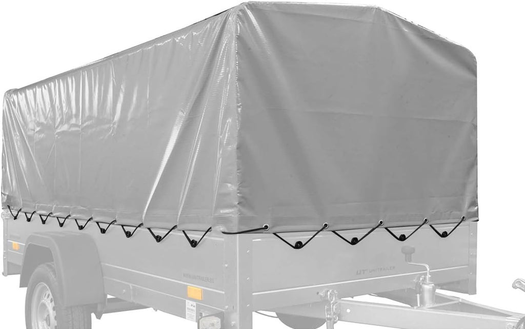 Lona para el chasis, arquillaje h-800 UNITRAILER, lona para el remolque 264x125cm Garden 264 Kipp y Expert Plus 2612