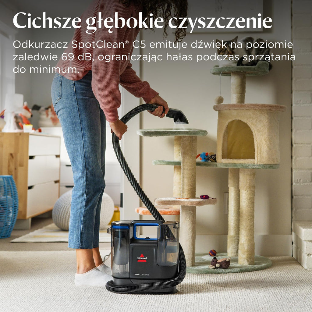 BISSELL SpotClean C5 Odkurzacz Piorący do Tapicerki 400W 3861N